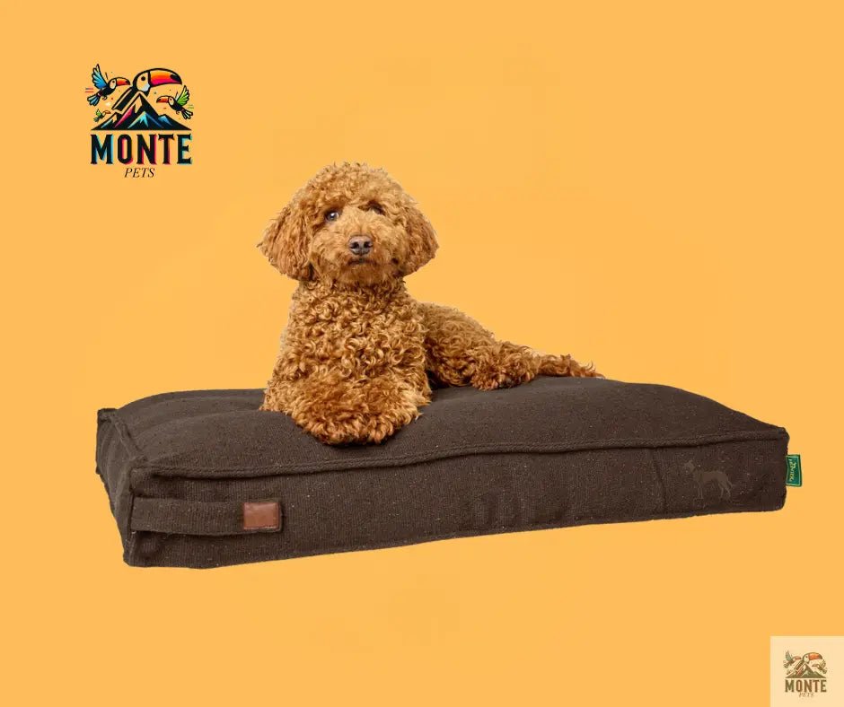 Hundebett Braun 100 x 70 cm – HunterComfort | MONTE PETS