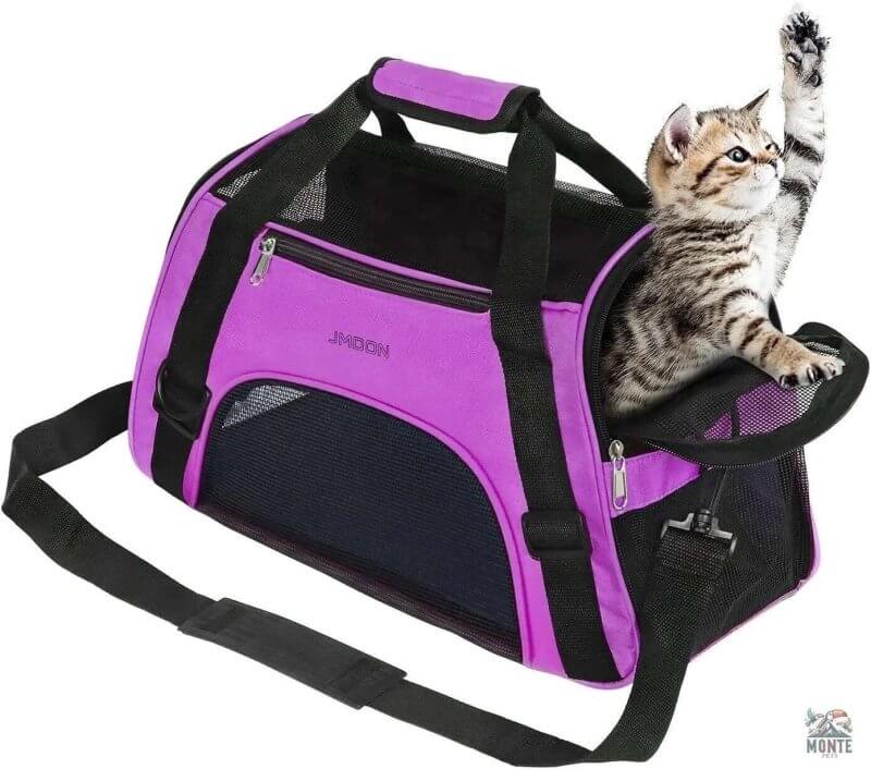 KatzenKomfort – Faltbare Katzentragetasche mit Belüftung | MONTE PETS
