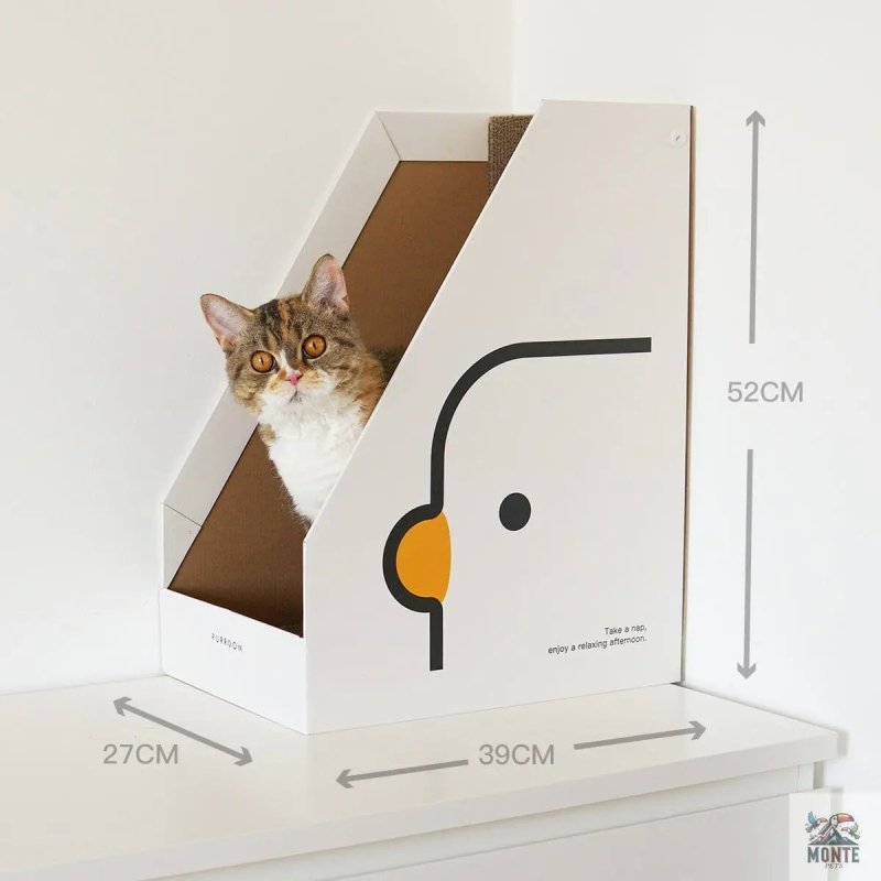 Purroom Relax – Modernes Katzenhaus mit Kratzfunktion | MONTE PETS