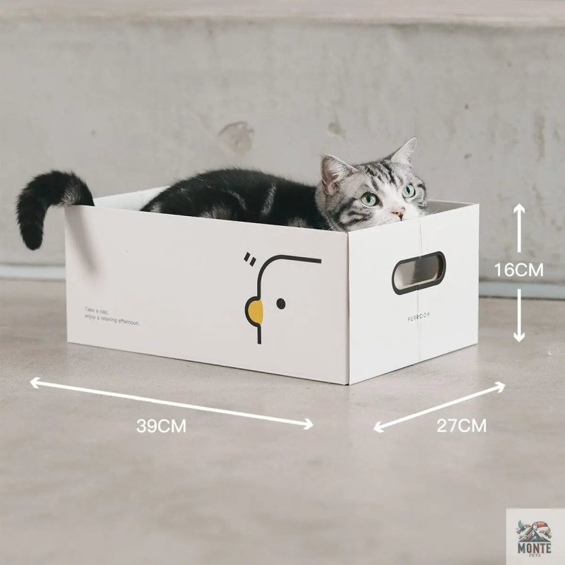 Purroom Relax – Modernes Katzenhaus mit Kratzfunktion | MONTE PETS