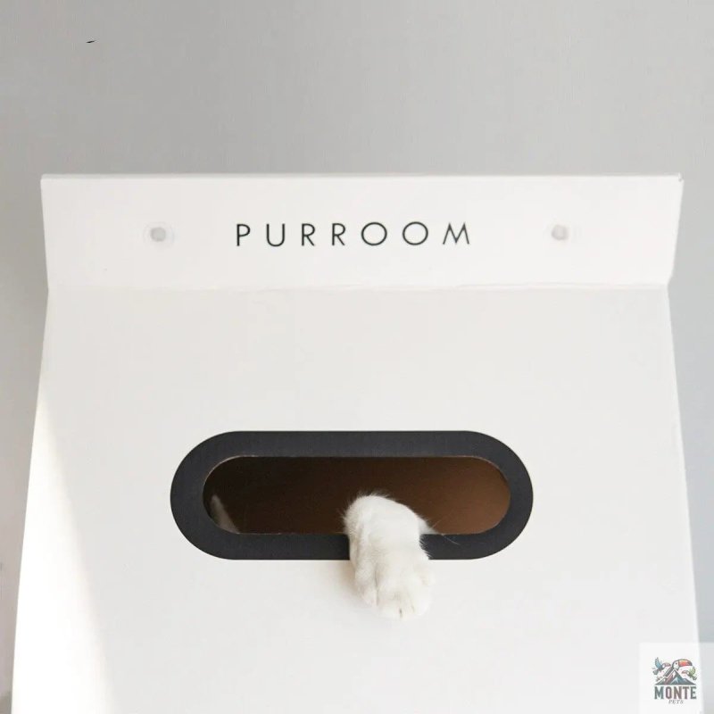 Purroom Relax – Modernes Katzenhaus mit Kratzfunktion | MONTE PETS