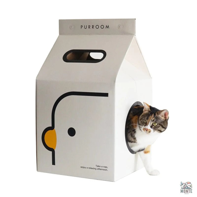 Purroom Relax – Modernes Katzenhaus mit Kratzfunktion | MONTE PETS