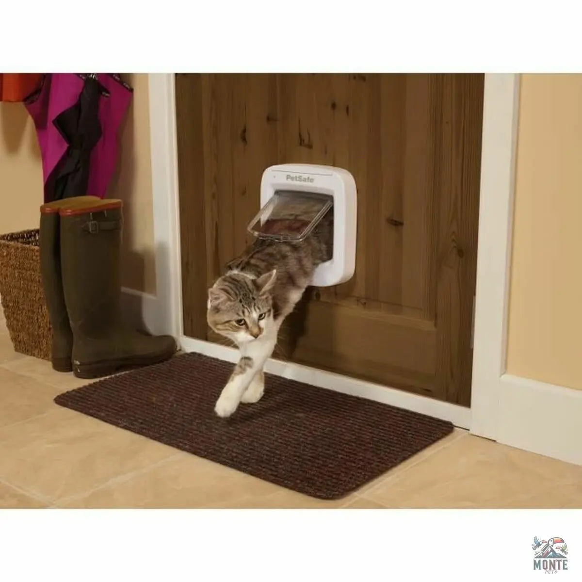 Katzenklappe PetSafe Weiß