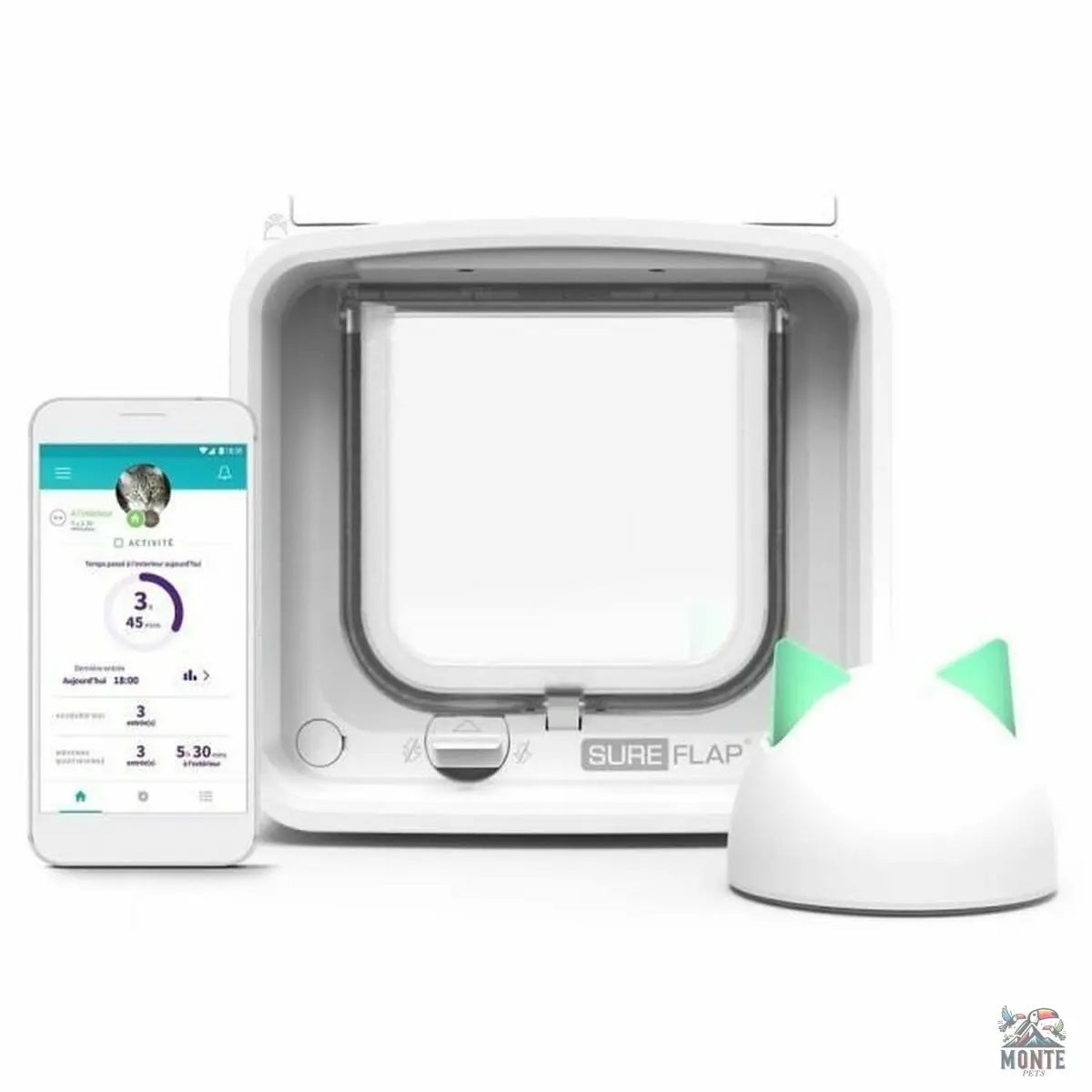 Katzenklappe SureFlap SFIDSCFWTB1 14,2 x 12 cm