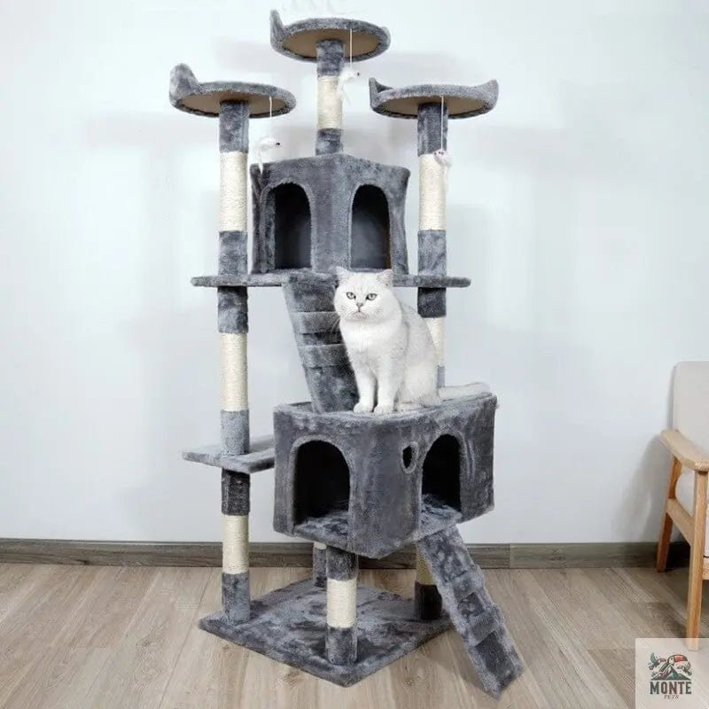 SkyLounge XL – Großer Katzenbaum für aktive Katzen | MONTE PETS