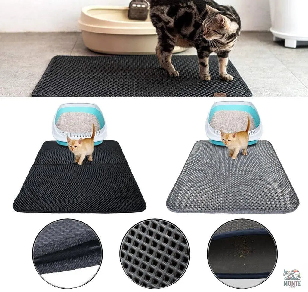 Katzenstreu-Fänger – SauberPfote Grau | MONTE PETS