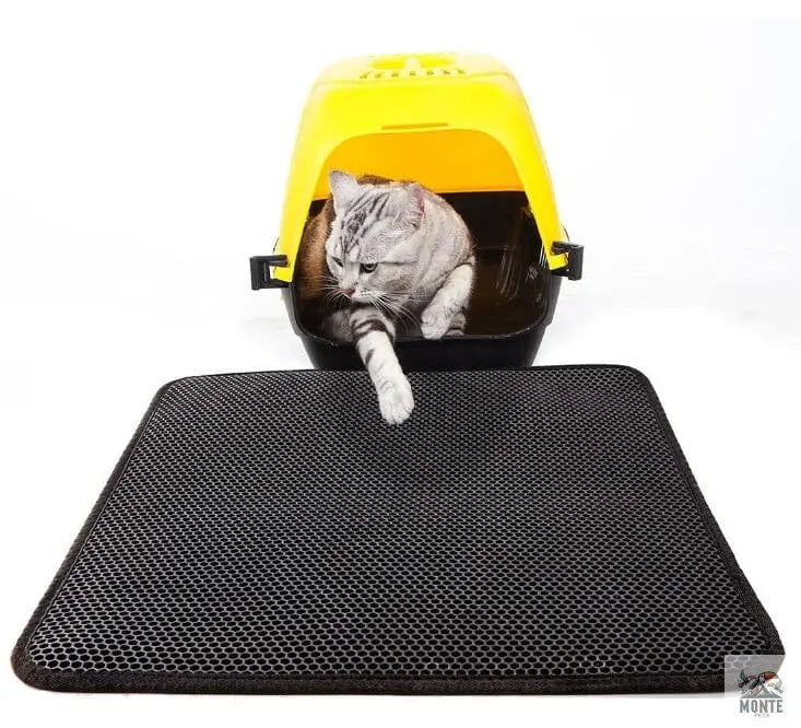 Katzenstreu-Fänger – SauberPfote Grau | MONTE PETS