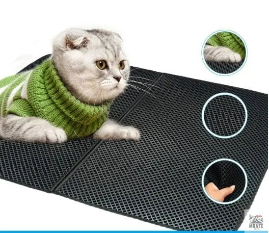 Katzenstreu-Fänger – SauberPfote Grau | MONTE PETS