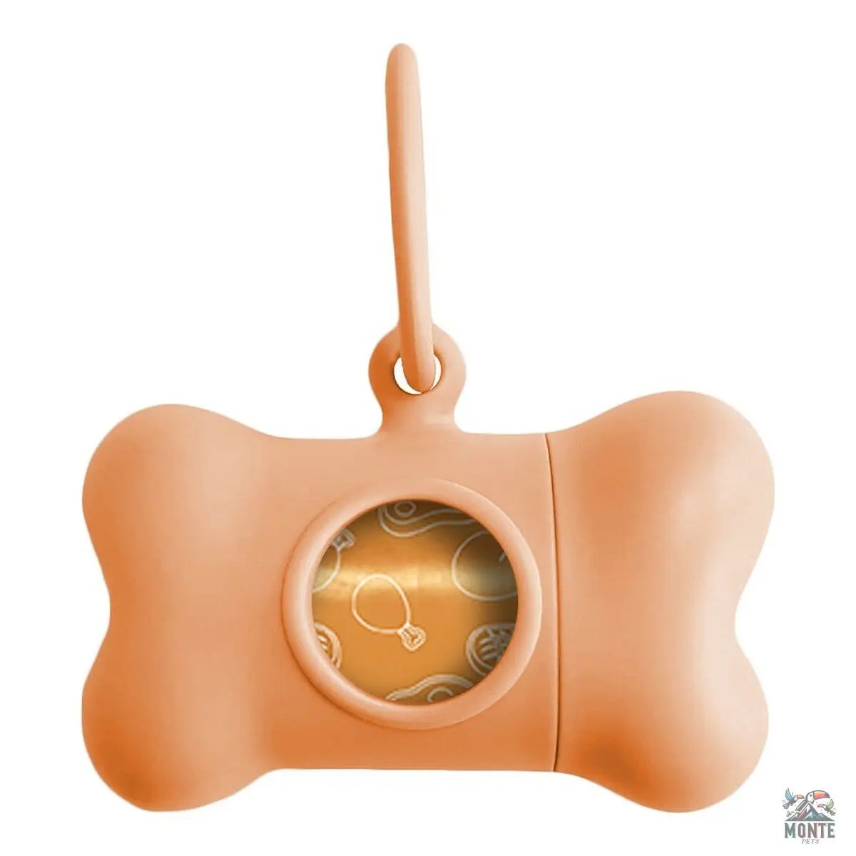 Kotbeutelspender United Pets Bon Ton Provenzal	 Hund Orange (8 x 4,2 x 5 cm)