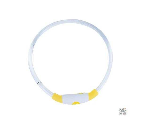 LED Hundehalsband GlowSafe – leuchtender Schutz für deinen Vierbeiner | MONTE PETS