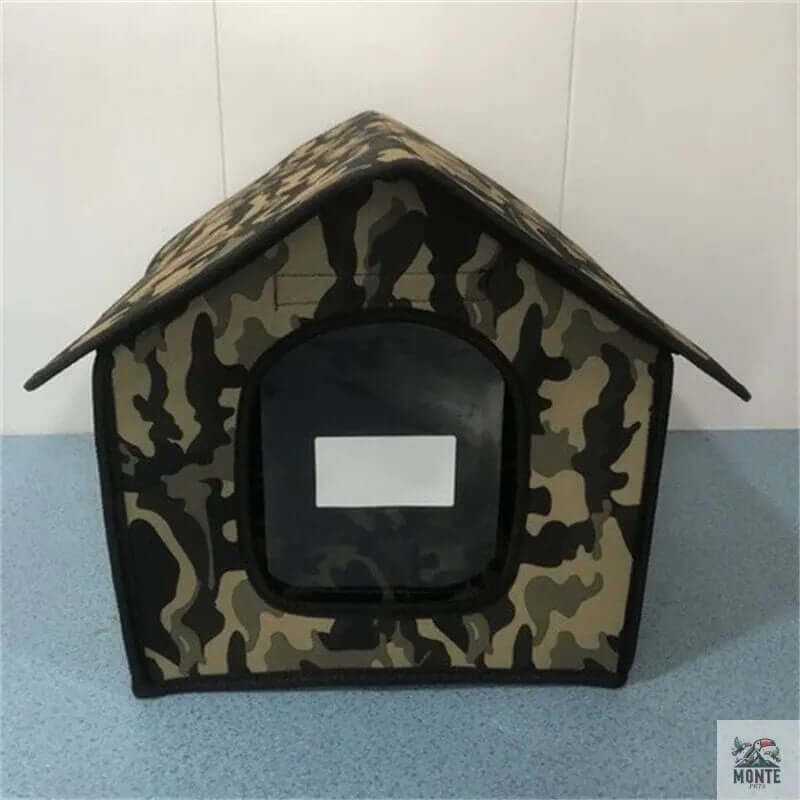 Outdoor-Haustierhaus - Camouflage Comfort