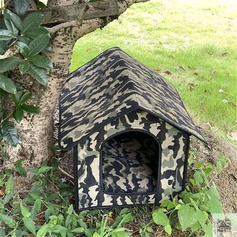 Outdoor-Haustierhaus - Camouflage Comfort