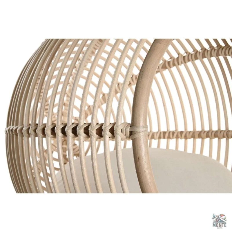 Rattan Haustierbett im Kugeldesign – Natur & Stil vereint | MONTE PETS