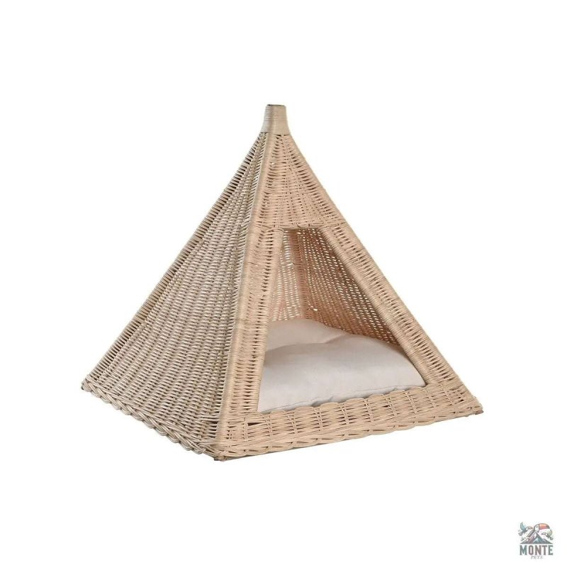 Rattan Tipi Haustierbett – DKD Home Decor | MONTE PETS