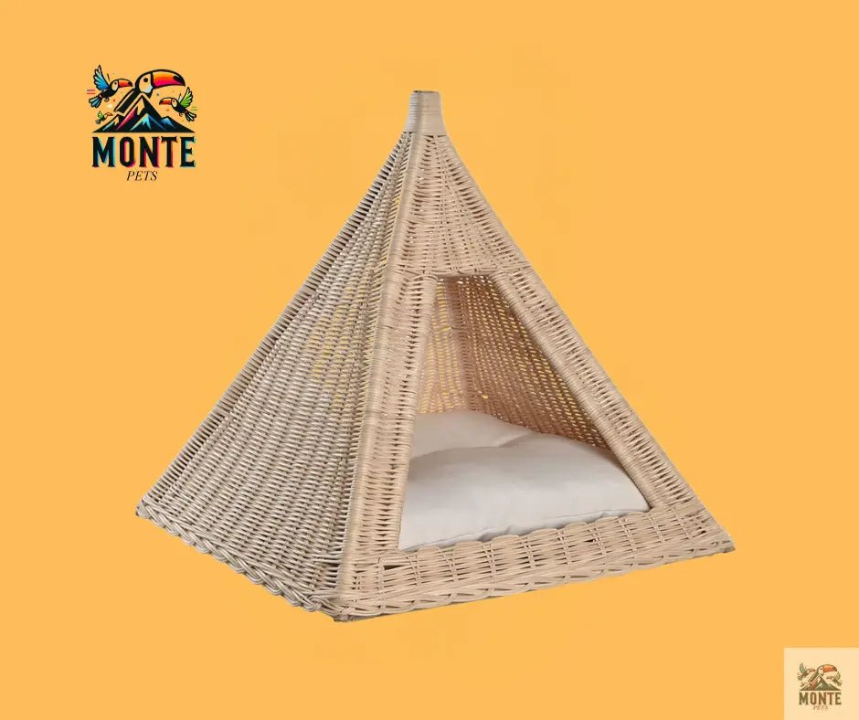 Rattan Tipi Haustierbett – DKD Home Decor | MONTE PETS