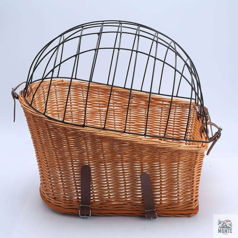 RetroBike Haustier-Fahrradkorb | MONTE PETS