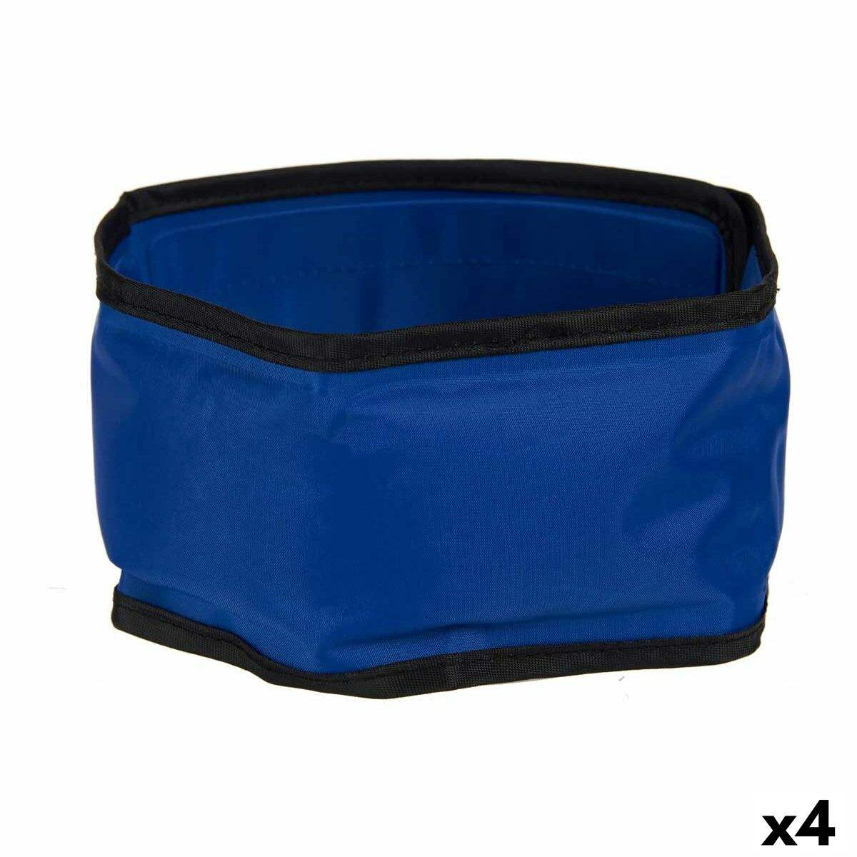 Hundehalsband Blau Schwarz PVC Gel 8 x 1 x 66 cm Kühlend (4 Stück)-MONTE-PETS