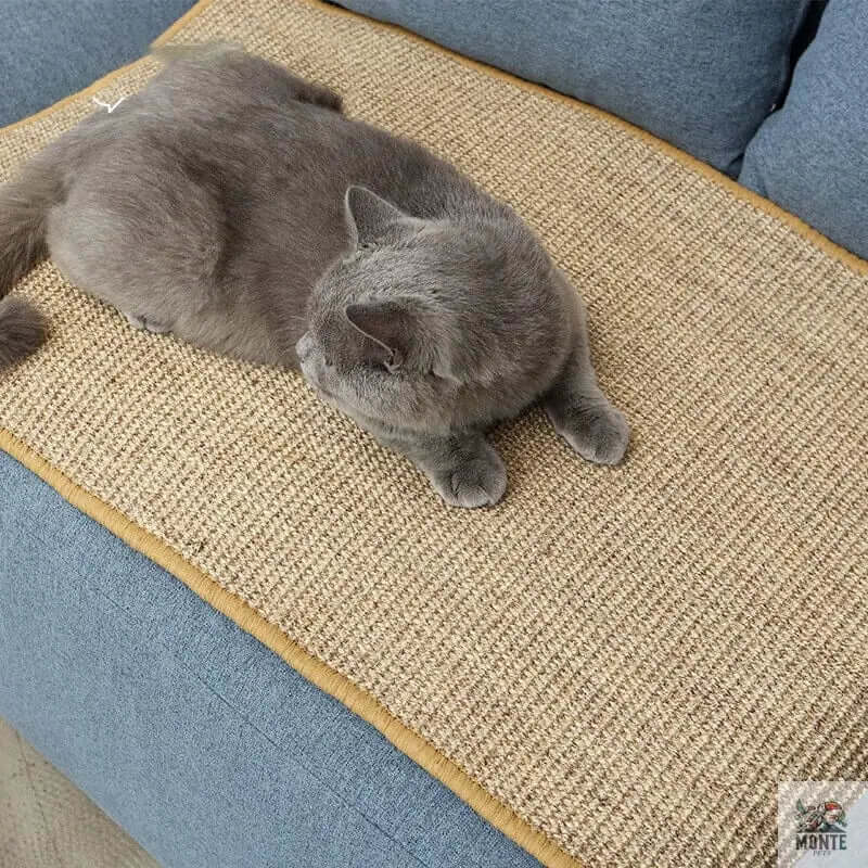 Sisal Kratzmatte - Katzenkomfort-MONTE-PETS