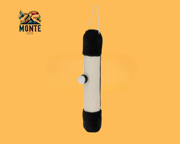 Hängekratzbaum Weiß/Schwarz | MONTE PETS