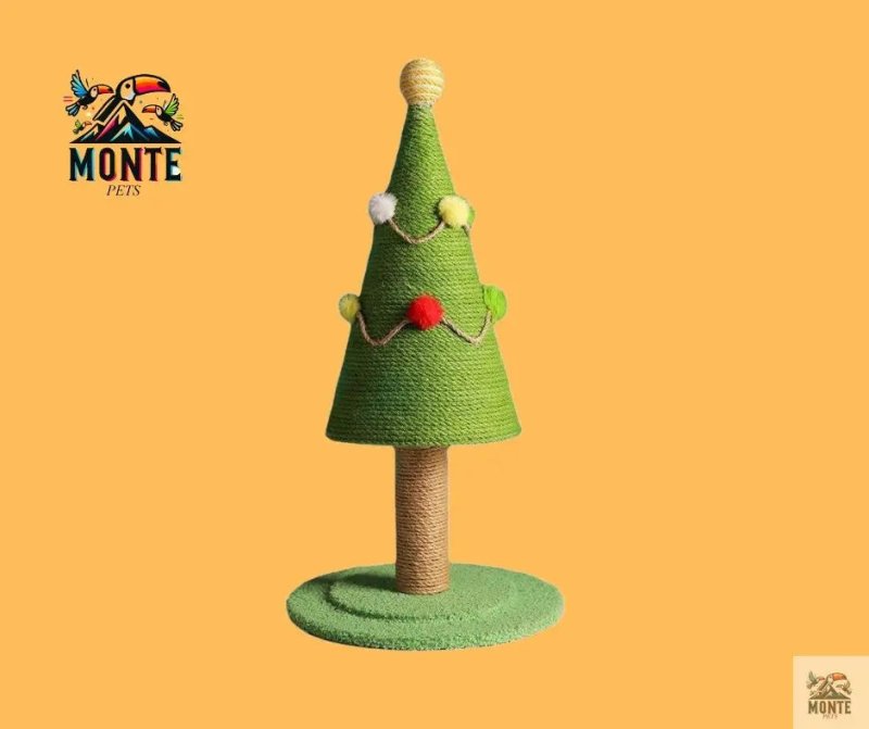Festive Climber – Weihnachtlicher Kratzbaum für Katzen | MONTE PETS