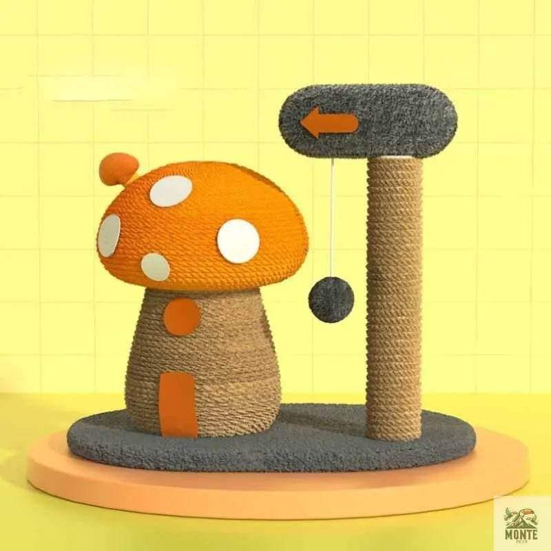 Abenteuer-Pilzhaus – Kratzspielzeug und Rückzugsort | MONTE PETS