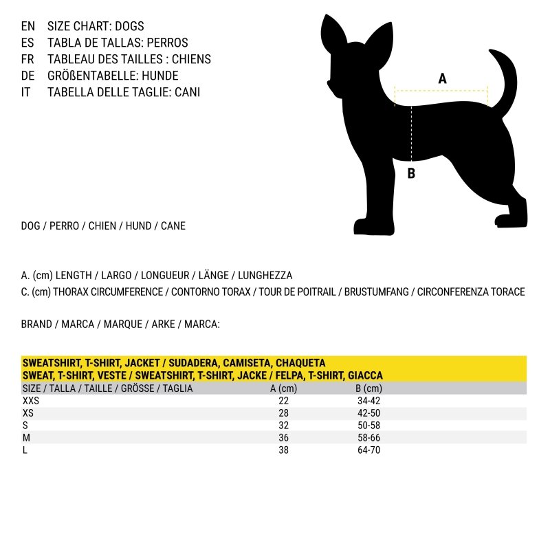 Batman Regenmantel für Hunde Gelb Größe S | MONTE PETS