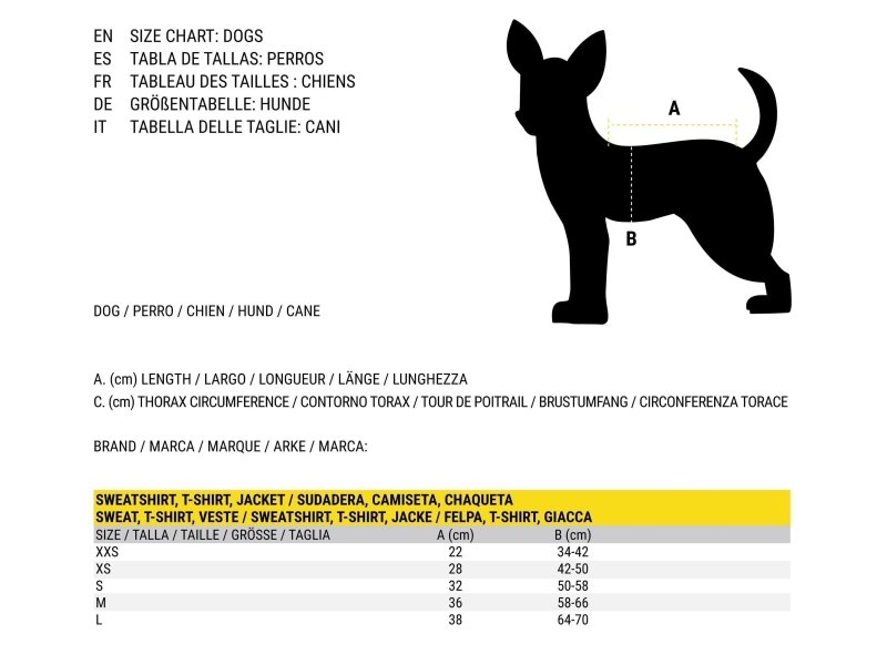 Batman Regenmantel für Hunde Gelb XS | MONTE PETS