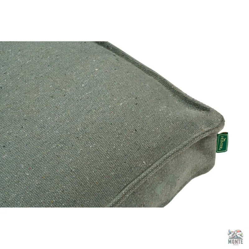 BellunoRelax – Hundebett grün 100 x 70 cm mit flacher Liegefläche | MONTE PETS