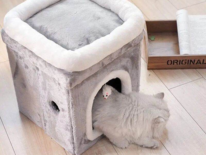 Doppellagige Katzenhütte Double-Layer Deluxe | MONTE PETS