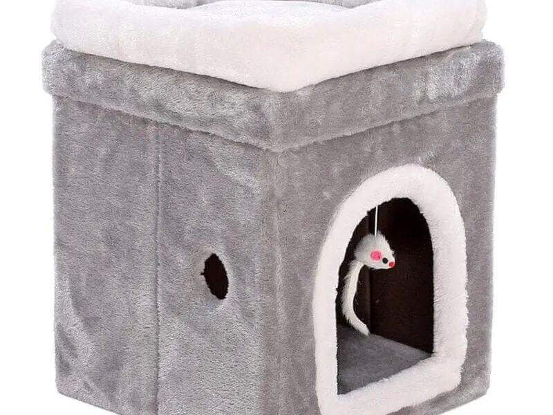 Doppellagige Katzenhütte Double-Layer Deluxe | MONTE PETS