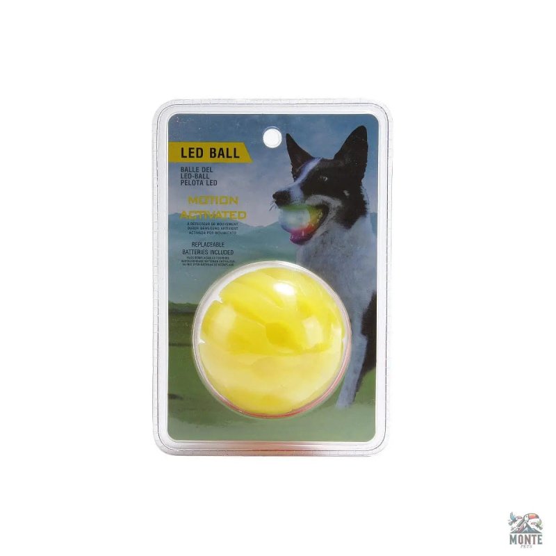 GlowBuddy – Leuchtball für Hunde in 3 Größen & 6 Farben | MONTE PETS