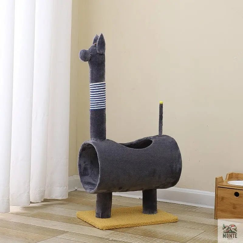 Katzenkletterwelt – Verspielter Kratzbaum im Tierdesign | MONTE PETS
