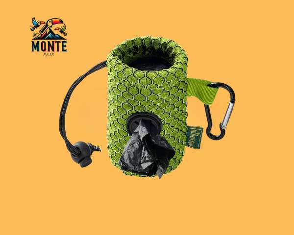 Kotbeutelspender Hunter neongrün | MONTE PETS