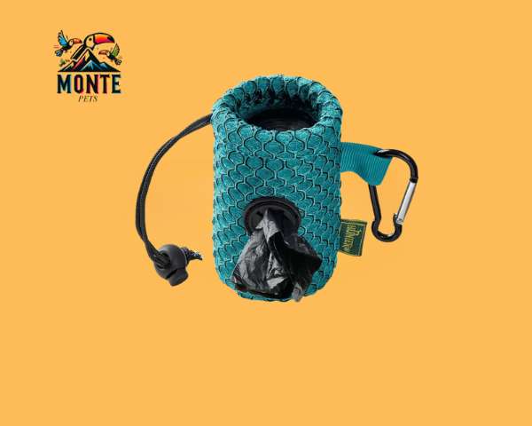 Kotbeutelspender Hunter türkis | MONTE PETS