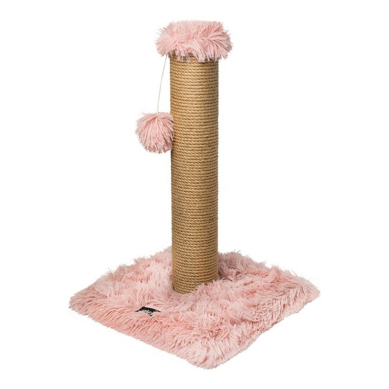 Kratzbaum für Katzen Rosa 39 x 39 x 80 cm | MONTE PETS