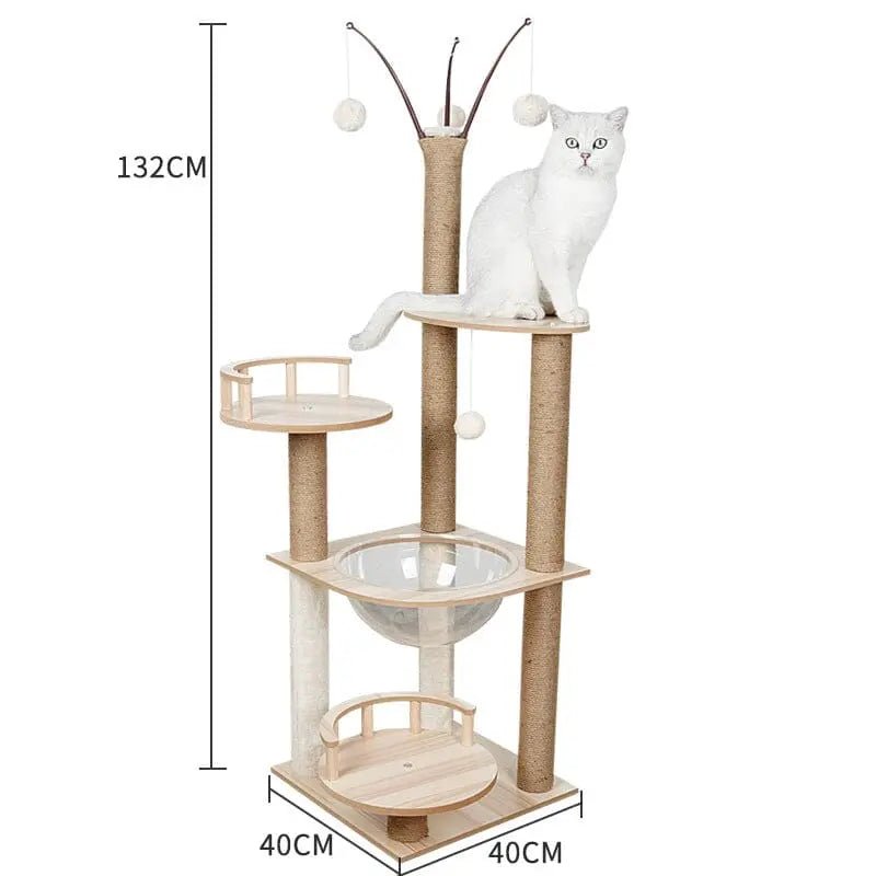 Kratzbaum Katzenparadies LeFei’s Traum-Oase | MONTE PETS