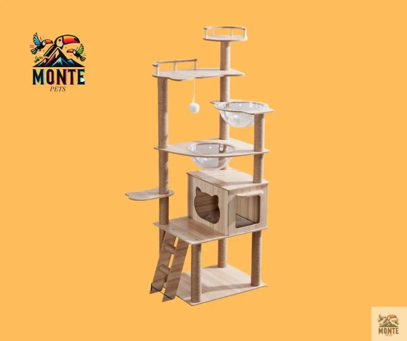 Kratzbaum Katzenparadies LeFei’s Traum-Oase | MONTE PETS