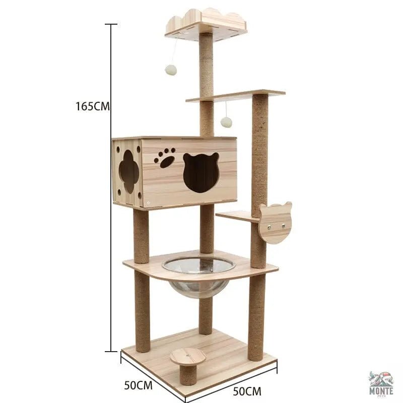 Kratzbaum Katzenparadies LeFei’s Traum-Oase | MONTE PETS