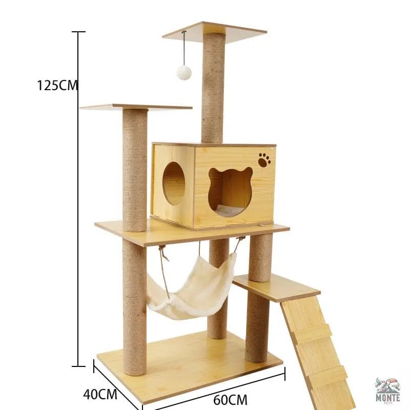 Kratzbaum Katzenparadies LeFei’s Traum-Oase | MONTE PETS