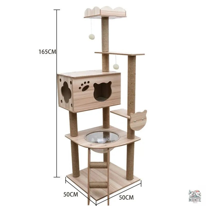 Kratzbaum Katzenparadies LeFei’s Traum-Oase | MONTE PETS