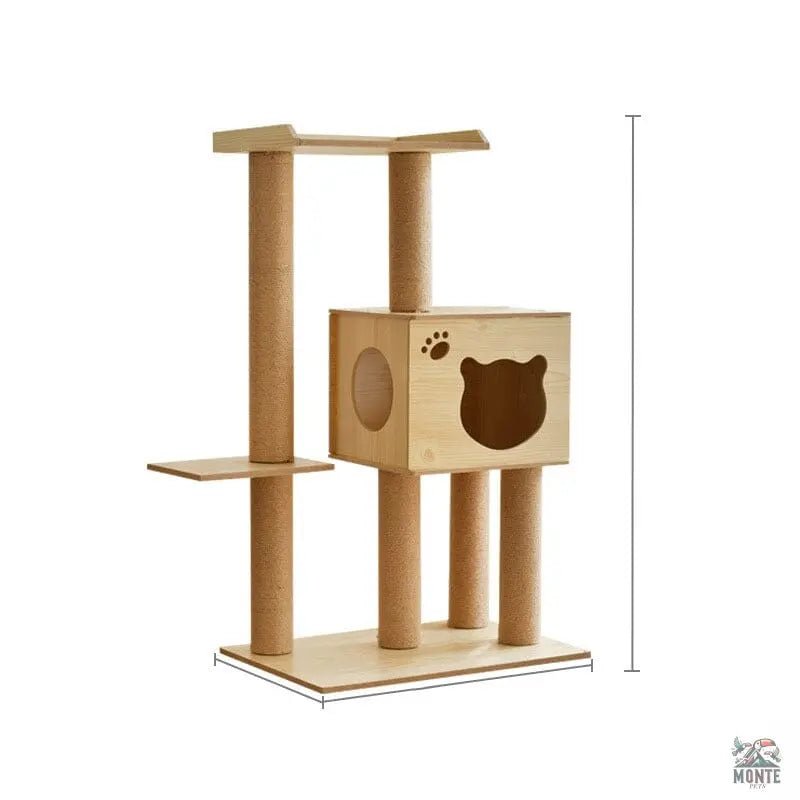 Kratzbaum Katzenparadies LeFei’s Traum-Oase | MONTE PETS