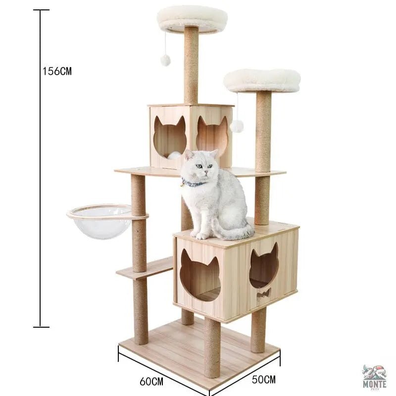 Kratzbaum Katzenparadies LeFei’s Traum-Oase | MONTE PETS