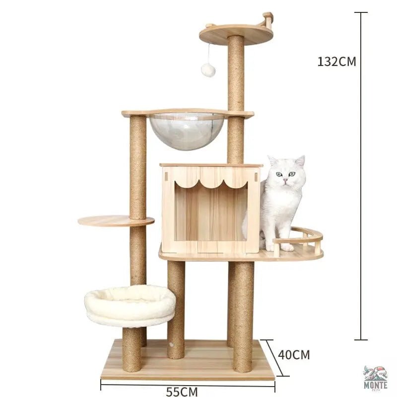 Kratzbaum Katzenparadies LeFei’s Traum-Oase | MONTE PETS