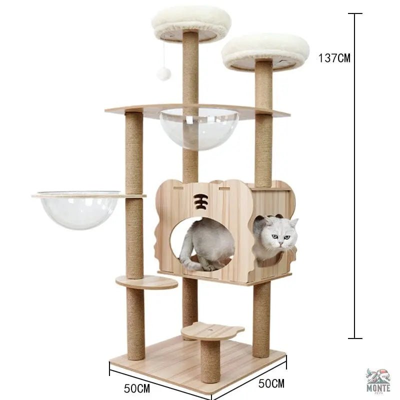 Kratzbaum Katzenparadies LeFei’s Traum-Oase | MONTE PETS