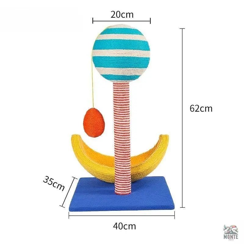 Kratzbaum – Universe Cartoon-Stil Medium/Large | MONTE PETS