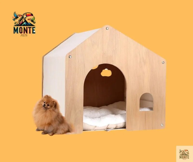 Kuschel-Oase – Katzen- und Hundebett Beige | MONTE PETS